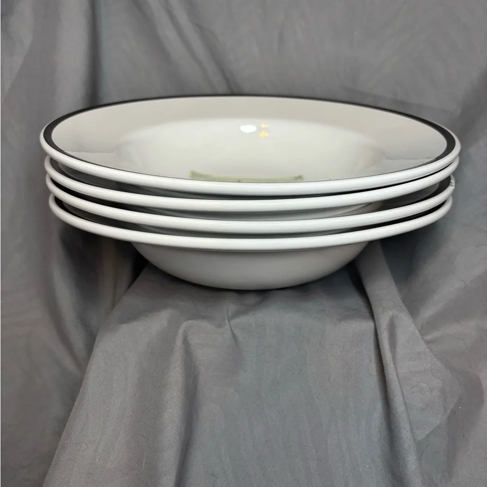 Vintage Crate&Barrel Trattoria Pasta Bowls 4 - Carrot, Beet, Cauliflower, Bean